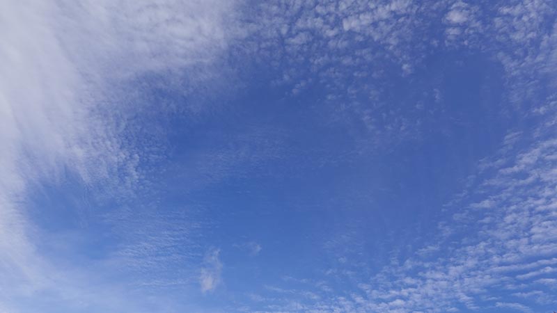 きれいな青空