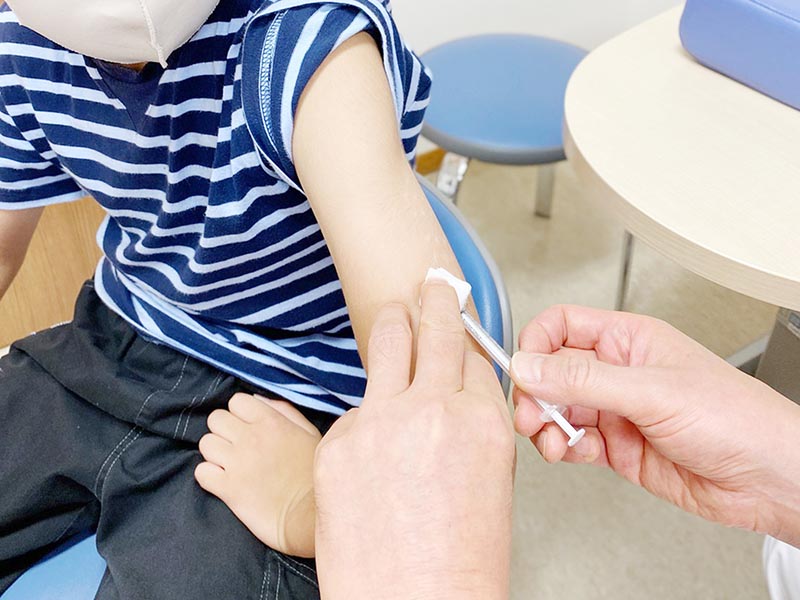 子供のワクチン接種