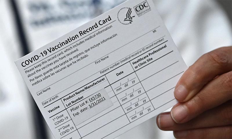 売国のワクチン接種証明書