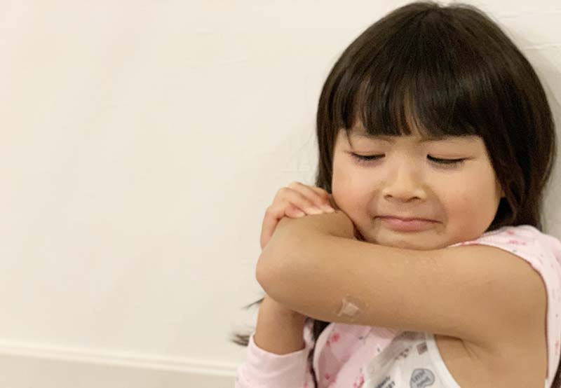 子どものワクチン接種
