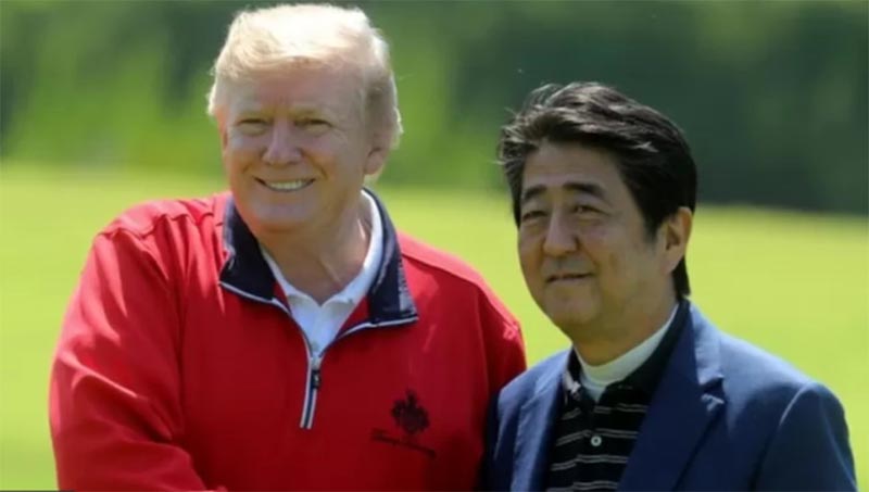 安倍とトランプ