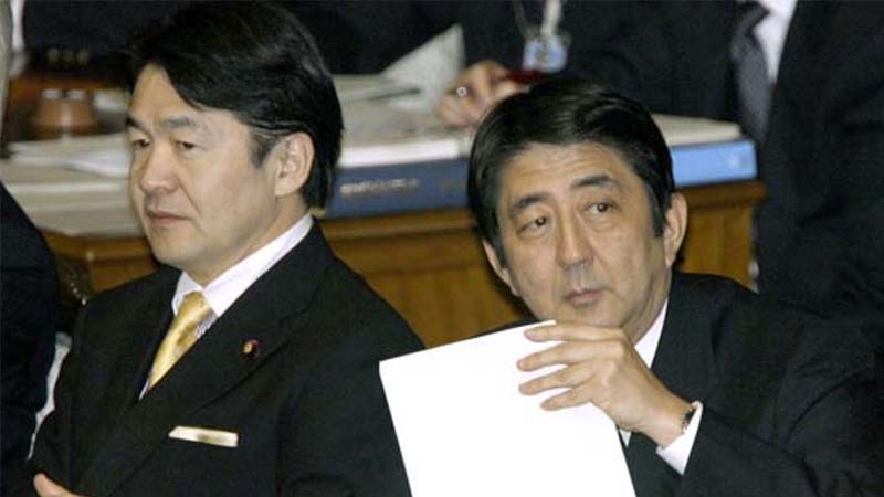 安倍氏と竹中