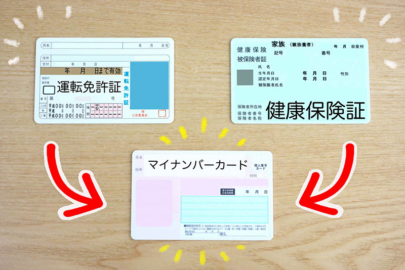 マイナカードを健康保険証に一体化