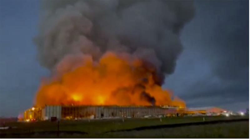 テキサス養鶏場火事