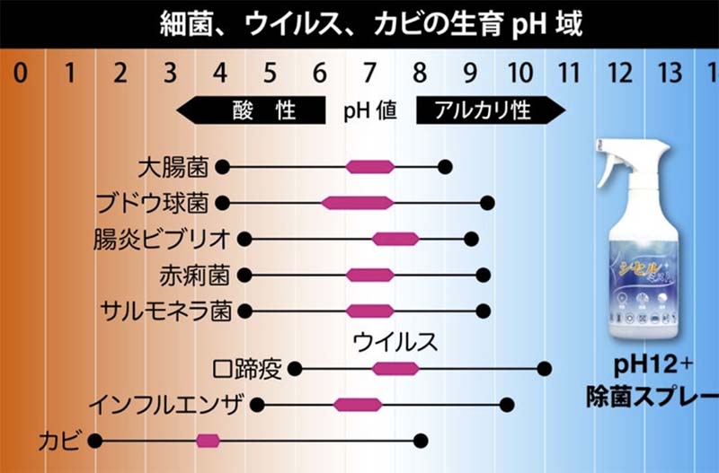 身体のPHをアルカリ性に保って病気を予防する