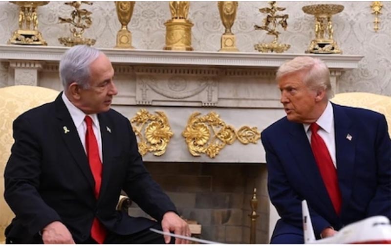 トランプとネタニエフ