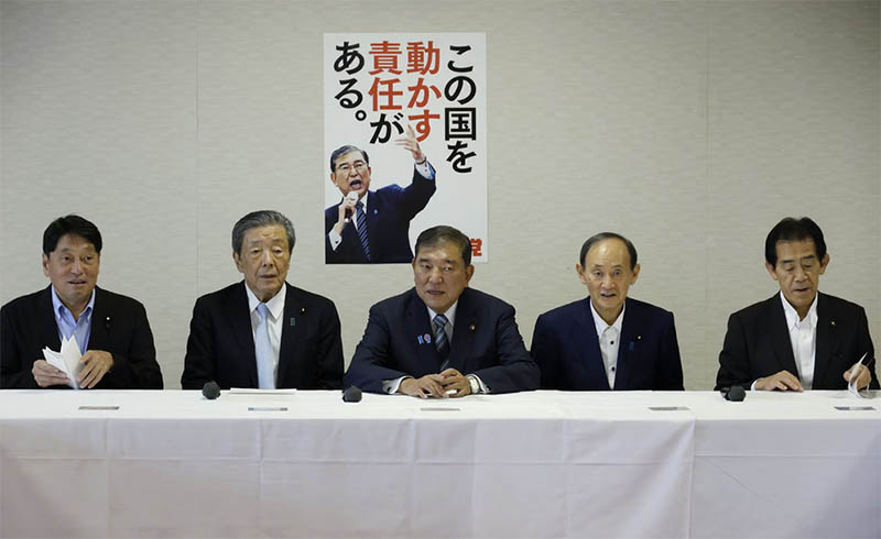 与野党党首面々