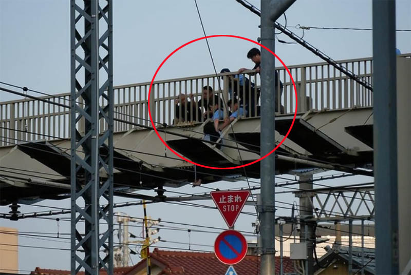 東武東上線女性座り込み事件