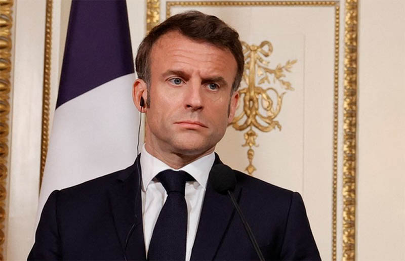 フランスのマクロン大統領