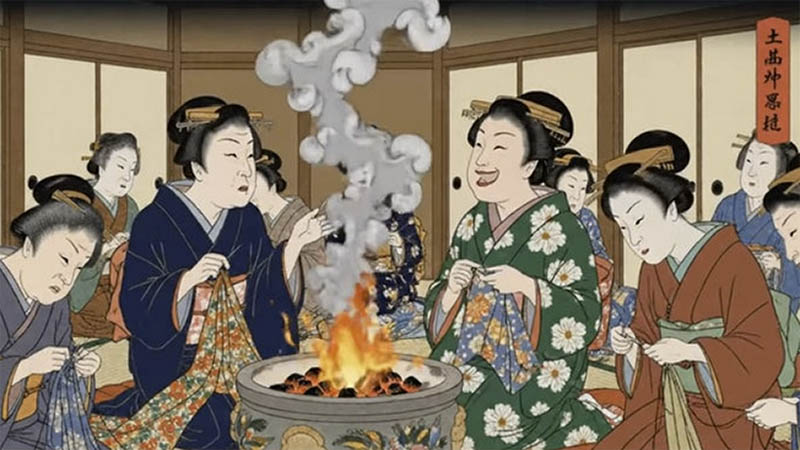 江戸の寒さは半端ない