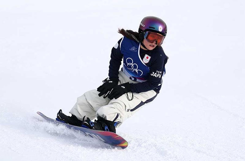 スノーボード女子スロープスタイルで銅メダルを獲得した村瀬心椛