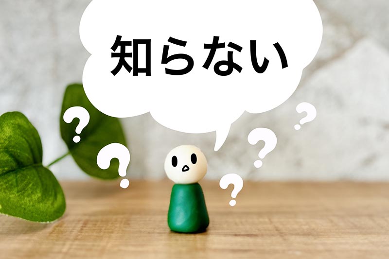 知らないことがいっぱい