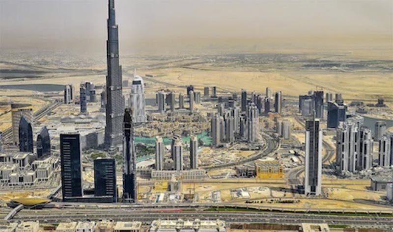 ドバイの食糧は10日間ほど