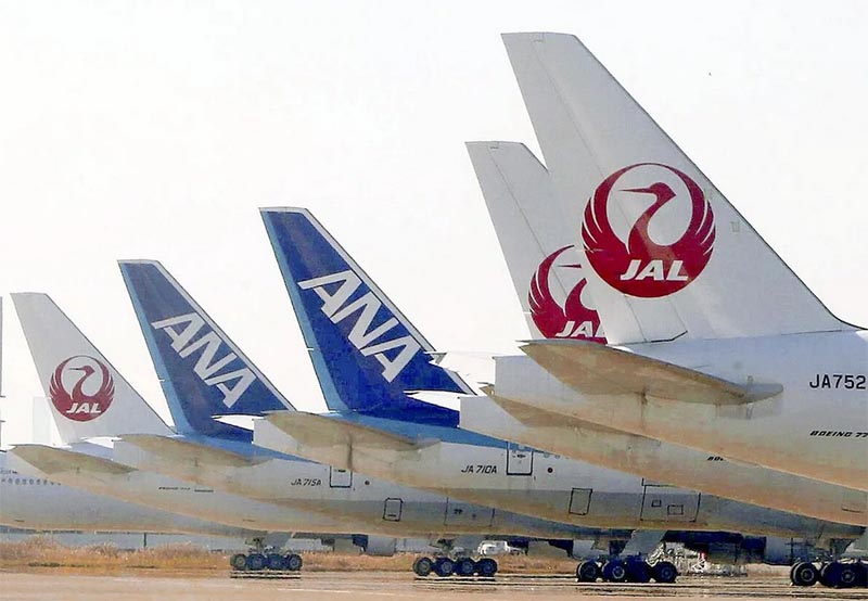 ANAとJAL