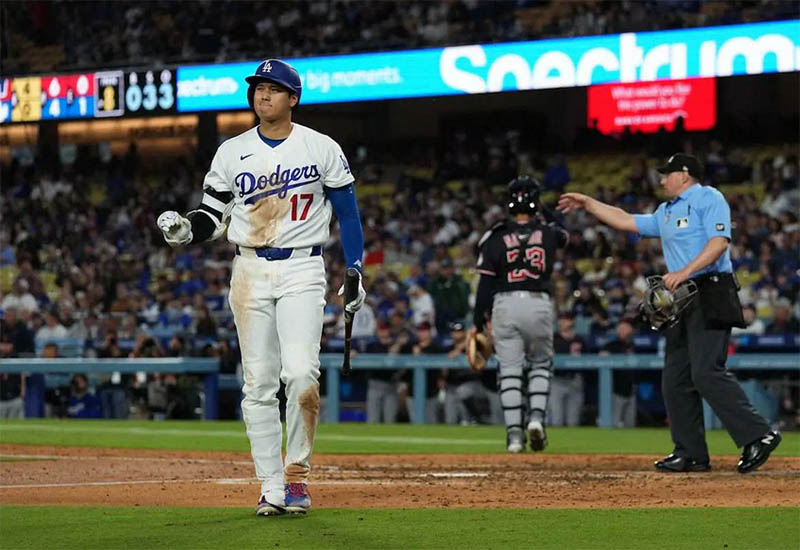 絶不調の大谷選手