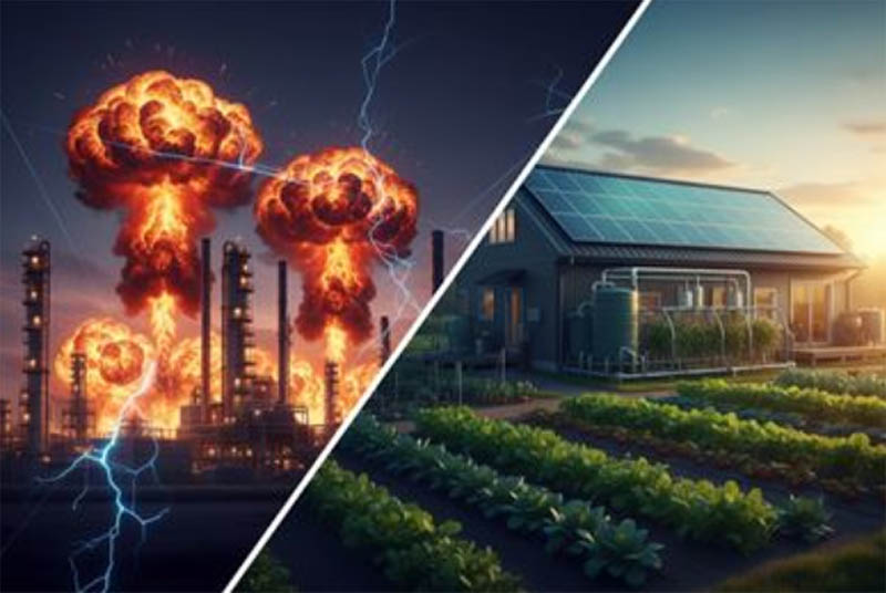 製油所の爆発、肥料工場の火災、そして重要な液化天然ガス（LNG）インフラの破壊