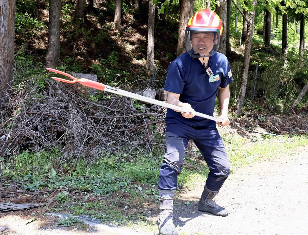 熊撃退ポール
