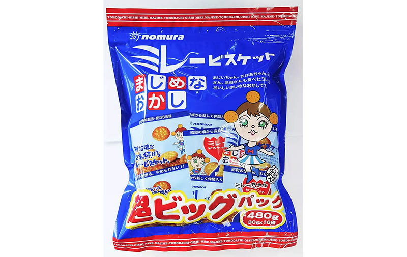 販売停止のミレービスケット