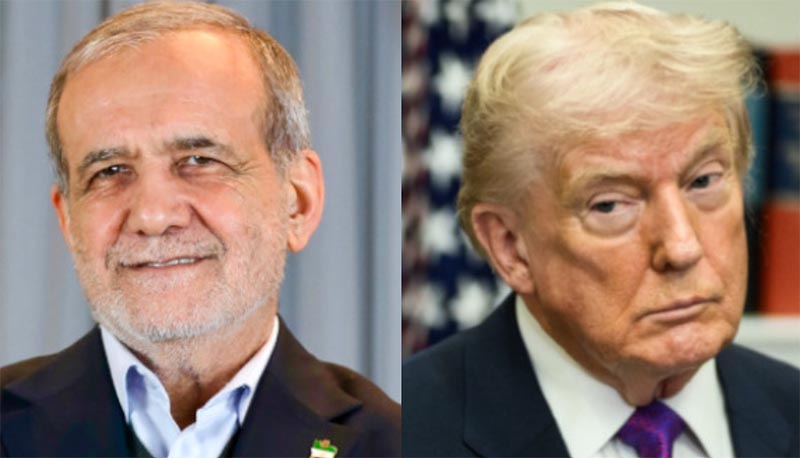 イラン大統領とトランプ大統領