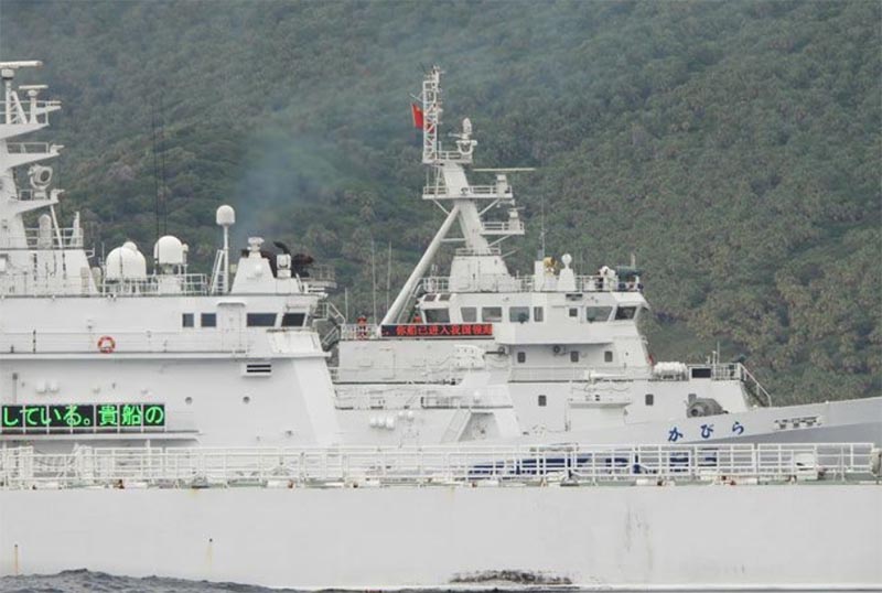 海上保安庁船の攻防