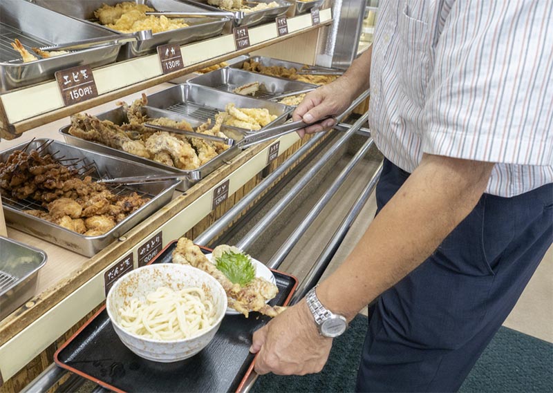 セルフうどん