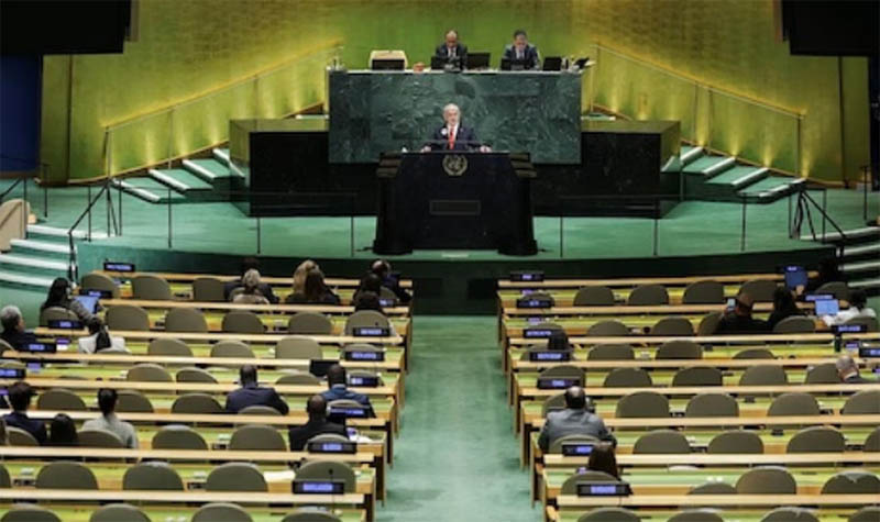 国連でネタニヤフ首相の演説は空っぽ